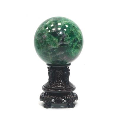 China Europe Natural Crystal Ball Wholesale For Healing Decoration Home Colorful Rainbow Fluorite Spheres for sale