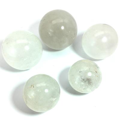 China Wholesale Hot Selling Europe Rock Crystal Quartz Spheres Stones Healing Energy Clear Quartz Ball for sale