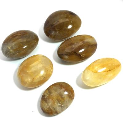 China Wholesale Europe Hand Pieces Natural Crystal Stones For Relaxing Hearer Golden Hand for sale