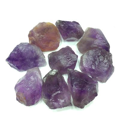 China Wholesale Natural Crystal Jumbo Size Europe Stones Clear Raw Uruguayan Stones Amethyst Decoration Uruguayan Stone for sale