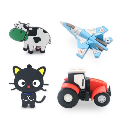 China Silicone Customized Custom Gifts Pen Drive 3d Cartoon Memory Stick 2gb 4gb 8gb 16gb 32gb 64gb 128gb Soft Personalized Flash Usb Drive for sale