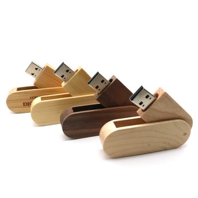 China Promotion\Business\School\Office\Wholesale Wedding Wood Swivel/Twist Usb Flash Drive 8gb 16gb 32gb Engraving Custom Logo 64Gb 256Gb Wooden Stick Usb Pendrives for sale