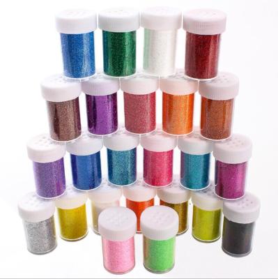 China Unbreakable Glitter Shake Shakes - Extra Fine Powder 32 Multi Color Assorted Set - Works for Mud, School and Kids Projects Glitter for sale