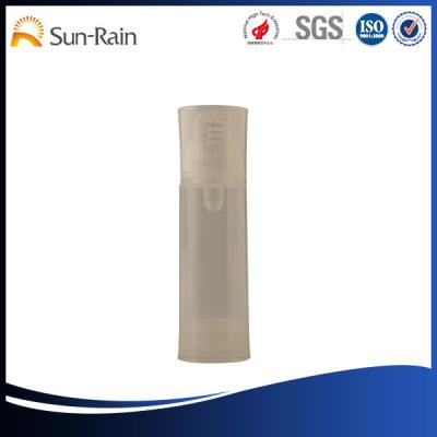 China SUNRAIN 30ml Plastic Airless Pump Bottle with Hot - stamping , Silk - screening for sale