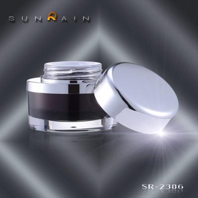 China 30ml 50ml Customizable cosmetic cream jars SR-2386 , plastic lotion jars for sale