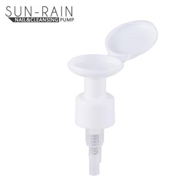 China Nail varnish remover pump dispenser , nail dispenser inner spring 0.50cc SR-703A for sale