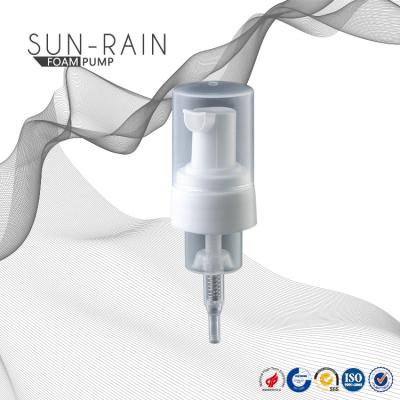 China White Pp Foam Soap Pump 30/400 Shampoo Foaming Sprayer Dispenser SR502 for sale