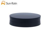 China Round Eyeshadow Palette Case ABS Makeup Eyeshadow Box With Mirror SF0806B for sale
