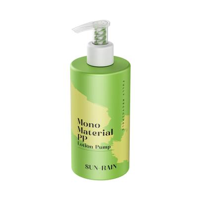 China 28/410 All Plastic PP Dispenser Pump Mono Lotion Pump Without Metal Plastic Material for sale