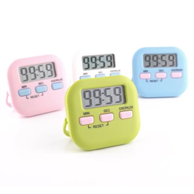 China Jinhua Yiwu New Viable ABS Mini Digital Table LED Colorful Countdown Timer for sale