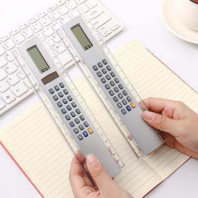 China Fashion 8 Multifunction Solar Calculator Multifunction Mini Digital Calculator With Ruler for sale