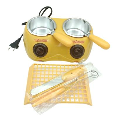 China Household DIY Beeswax Melter Electric Constant Temperature Butter Chocolate Machine Double Furnace Crucible for sale