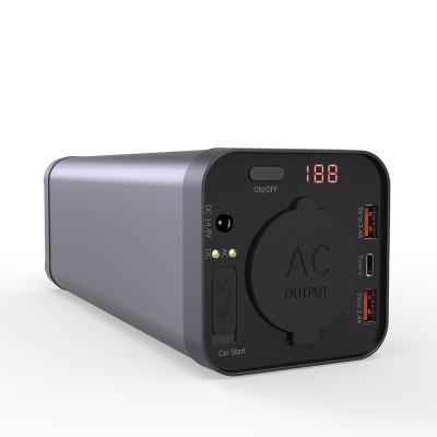 China UPS 150Wh Mobile Power Bank AC DC 40000mAh USB Portable Power Station For Travel Laptop Car Jump for sale