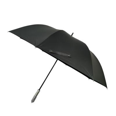 China Top Quality Hot Sale Black Umbrella Portable Waterproof Repellency Water Straight Umbrella for sale