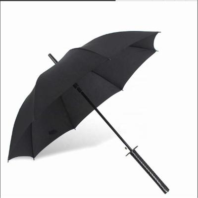 China Straight Rod Umbrella Japanese Katana Sword Umbrella for sale