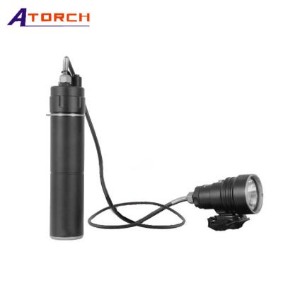 China LED Underwater Magnetic Canister LED Camping Diving Flashlight for sale