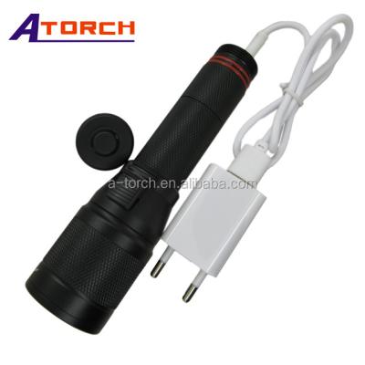 China Rechargeable Camping Diving Scuba Led Torch Flashlight for sale