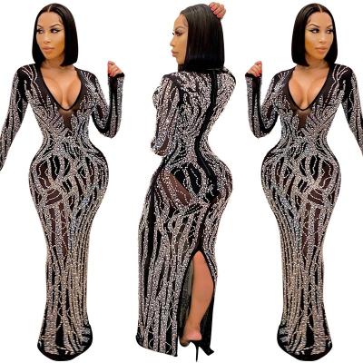 China New design PJAO-1025 anti-static plus size dress party casual wear with high quality for sale