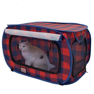 China Wholesale Breathable Extra Large Folding/Portable Cat Cage/Condo (32