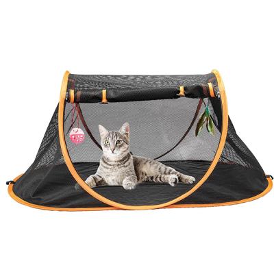 China Cat Tent Outdoor Breathable, Pet Enclosure Tent for Cats and Small Animals with Carry Bag for sale