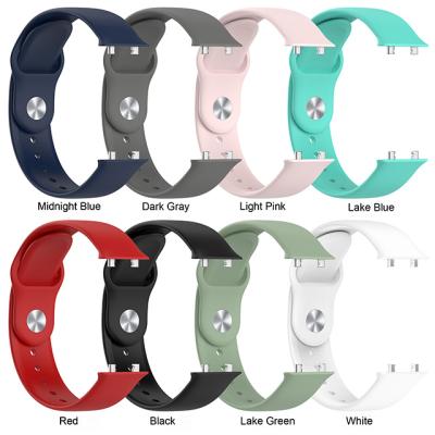 China Silicone Ridge Bracelet Sport Wrist Strap For Meizu Watch Band For Mei Zu Buckle Smart Watch Accessories Replacement Belt Soft Silicone Strap for sale