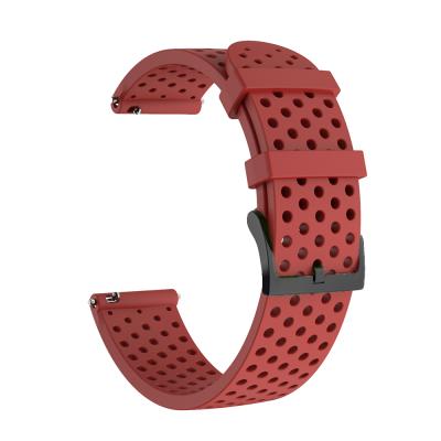 China Feeling For Suunto 3 20mm Silicone Mesh Breathable Fitness Band for sale