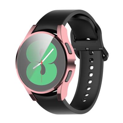 China Fashionable Soft Cover Device For Samsung Watch 4 40/44 mm Whole Package Style TPU Watch Cases for sale