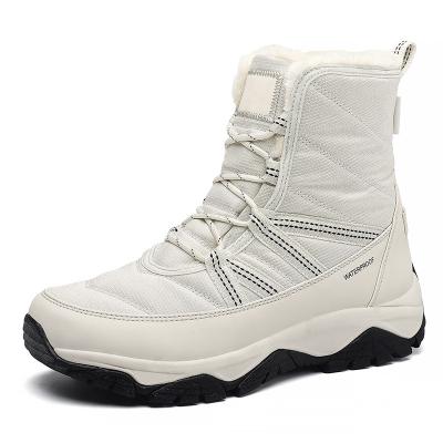 China Fashion Trend Outdoor High-top Hiking Shoes Men Waterproof Anti-slip Wear-resistant Professional Hiking Shoes Climbing Sports Shoe for sale