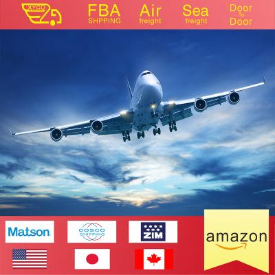 China Independent Warehouse Amazon FBA Distribution Service FBA Freight Forwarder Door to Door International Air Freight for sale