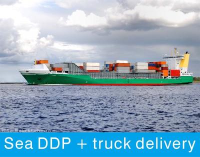 China FBA DDP China Sea DDP Truck Delivery Logistics Services Sea Freight Forwarder to USA Japan Canada Sea ddp for sale