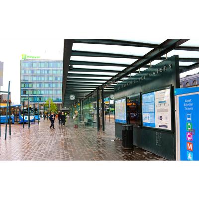 China Bus Stop Station Train Station Canopy / Shed Airport Terminal Structures Space View Design Train Station Space View Roof for sale