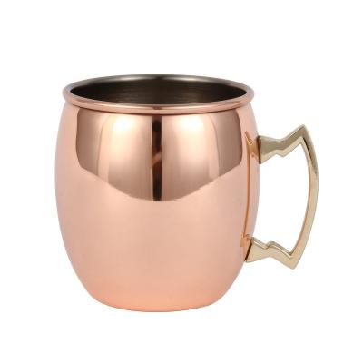 China 18oz Home Use Sustainable Stainless Steel Coffee Mug Solid Cold Single Wall Beer Mug for sale