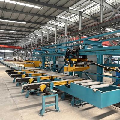 China Engergy Saving Aluminum Profiles Handling Table Cooling Table Cooling Bed Machine For Extrusion Press Machine for sale