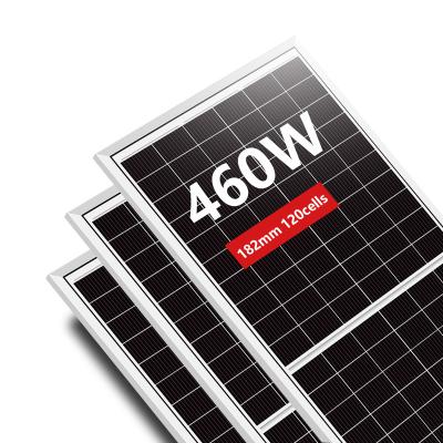 China Solar Power System Amosolar Half Cut 182mm 440w 445w 450w 455w 460w Good Quality Solar Panel In Stock for sale