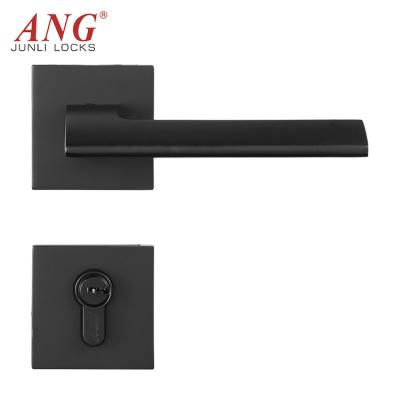 China Newest Type Optional Black Metal Cover Lock Door Lock Durable High Security Wooden Slot Lock for sale