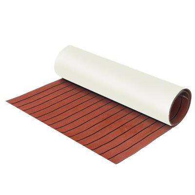 China DIY Boat Flooring Decoration Durable EVA Yacht Foam Flooring Anti Slip Teak UV Resistant Marine Decking Sheet Anti UV Protection for sale