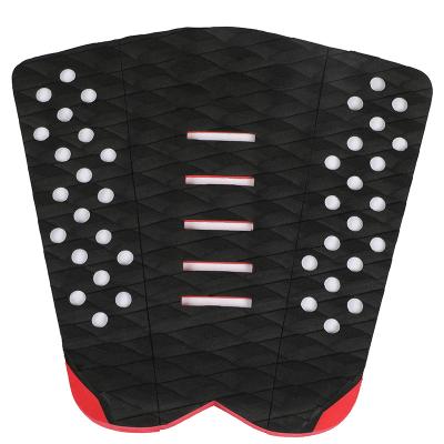 China New Design Unisex Ocean Sport 3M Adhesive Diamond Grooved Non Slip EVA Custom Kitesurf Traction Pad/EVA Surfboard Decking Grip for sale