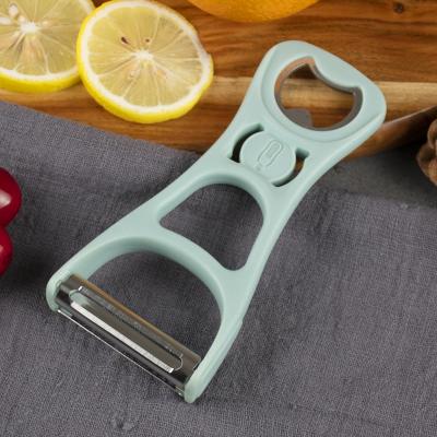 China Portable Stainless Steel Tools Sustainable Sustainable High Quality Vegetable Fruit Kitchen Instruments Peeler for sale