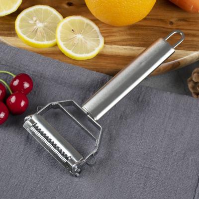 China Innovative High Quality Sustainable Kitchen Instruments Fruit And Vegetable Tools Stainless Steel Kitchen Instruments Peeler for sale