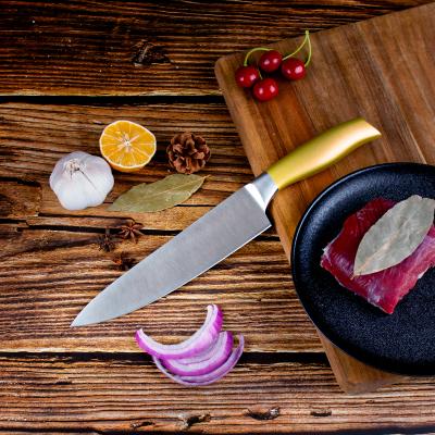 China Wholesale Viable 2 PCS Kitchen Knife Made Chef Knives S/S 410 Handle Stainless Steel Kitchen Knife Set for sale