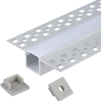 China LED light factory price aluminum led lighting profiles for led strip light bar for sale