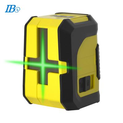 China Wholesale 2 Line Red Laser Levels For Flooring Automatic Self-Leveling Manual Laser Rotating Level Green 70x62x89.3mm for sale