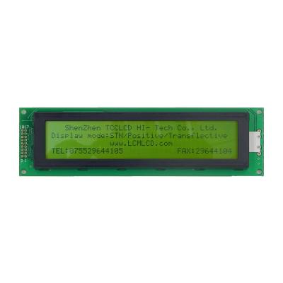 Cina 6 pollici COG LCD Display 350 Cd/M2 Display LCD carattere 40x4 driver IC AIP31066 in vendita