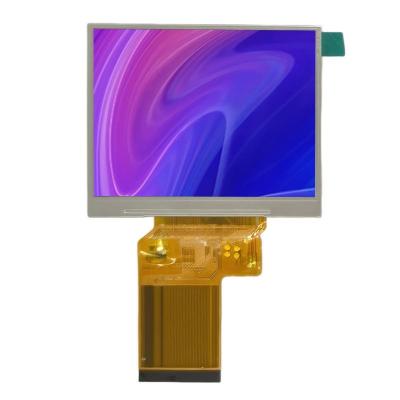 China 3.5 Inch IPS LCD Screen 320*240 Resolution 300 Nits Display Driver IC ST7272A for sale