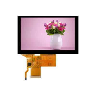 China 5 Inch TFT Touch Screen 350 Cd/M2 Display 800x480 RGB Interface Driver IC ILI9806E/FT5436 for sale