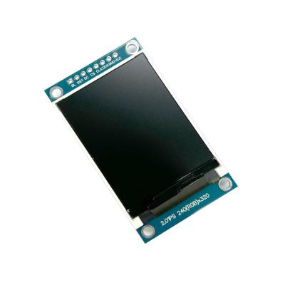 China 2.0 inch Uart LCD-module 400 Cd/m2 Klein LCD-scherm 240X320 Driver IC ST7789V Te koop