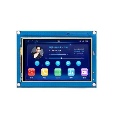 China 3.5 inch Uart Touch Screen 480X320 Resistance Touch Screen 250 Cd/m2 Bestuurder IC ILI9486 Te koop