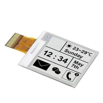 China Small E Paper Display 152X152 Epaper Display Module 1.31 Inch With SPI interface for sale