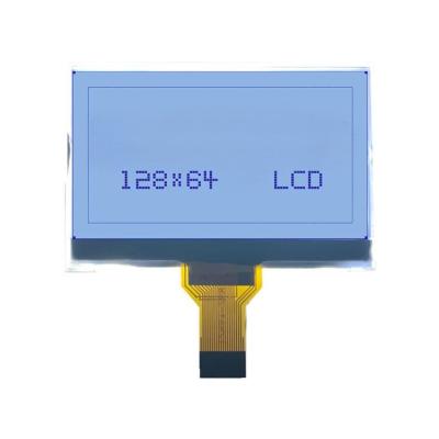 China 128 X 64 Graphic LCD Display 250 Cd/M2 Monochrome LCD Screen 3.3V for sale