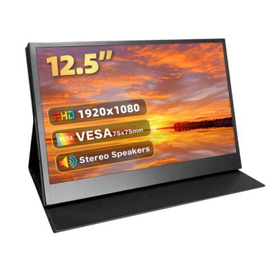 China 12.5 Inch Portable LCD Monitor High Resolution Monitor 3840 X 2160 HDMI Interface for sale